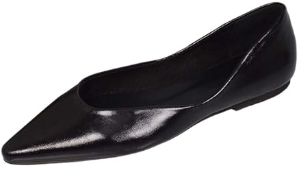 WWricotta Ballerines minimalistes Bout Pointu Plates Enfiler Style Confort Quotidien