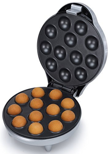Appareil à Cake Pops Corps argenté - Réalisez 12 biscuits par cuisson