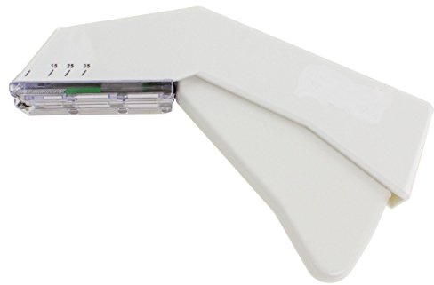 MKC® - Grapadora de piel, 35 grapas precargadas, ayuda fisrt, médico, veterinario, CE aprobado por la FDA