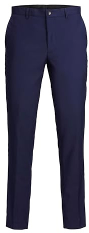 JACK & JONES Herren jprfranco broek noos Tuxedo Hose, Medieval Blue, 46 EU