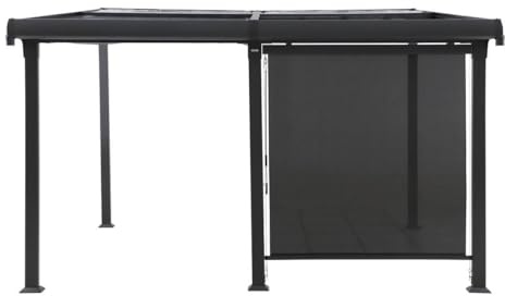 Hespéride - Toldo pérgola Pizarra enolie 4x3,5m