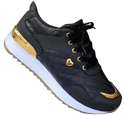 riou Zapatillas Deporte Mujer Casual Comodos Transpirables Merceditas Plataforma Ligero Sneaker Casual Zapatos de Deporte Mocasines Zapatillas Ortopédicas de Plataforma Ligeras