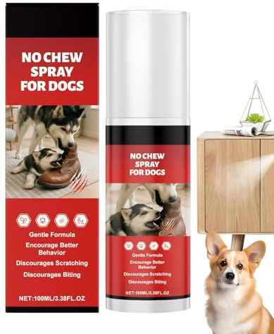 Zasdvn Spray Anti Rosicchiamento per Cani,100ml Spray Stop Masticazione Immediato | Agente Amaro per Correzione Comportamentale Protezione Mobili