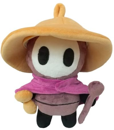 YLEAFUN Animazione Gioco Hollow Silksong Sherma Peluche Figura Carattere Carino in Peluche Cuscino 10cm Carino Portachiavi Regalo