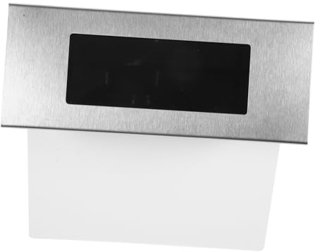 Toddmomy Lampe Solaire Numéro de Maison LED Étanche Acier Inoxydable Indicateur Pratique pour Porte et Cour Éclairage Durable et Imperméable