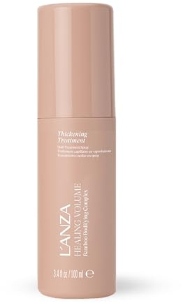 L'ANZA Heilungsvolumen Verdickungsspray (100 ml), Verleiht Feinem und Glattem Haar Glanz, Volumen und Dichte, Reich an Bambus-Bodifying-Komplex und Keratin, Volumen Spray
