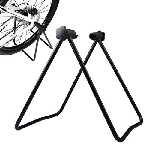 Xrten Fahrradständer Hinterradständer Fahrradhalter Fahrrad Halterung Platzsparend Fahrradaufbewahrung Ausstellungsständer Schwarz