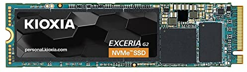 KIOXIA EXCERIA G2 NVMe 1TB m.2 NVMe 2280, Black (LRC20Z001TG8)