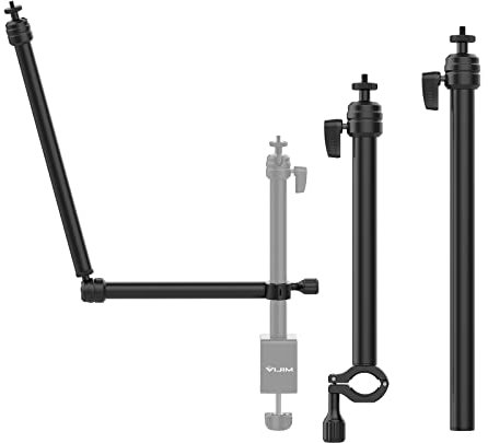 VIJIM LS04 - Brazo de trípode para cámara/micrófono/lámpara de vídeo