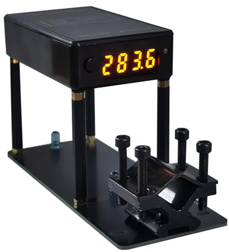 Chronographe balistique de précision, mesure précise de 1 à 2 000 mètres par seconde – Testeur de vitesse de tir rechargeable pour tennis de table, badminton – Instruments de test de précision de