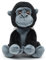 Uni-Toys - Gorilla Plushie, sitzend - 14 cm (Höhe) - Plüsch-AFFE - Plüschtier, Kuscheltier