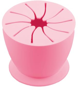 Tabanzhe Vinyl Weeding Scrap Collector-Silicone Suction Cups Crafting and Adhesive Paper Sheets Holder Craft Accessories for Vinyl Disposing Craft Sculpting Weeding Silhouette Vinyls Weeder(Pink)