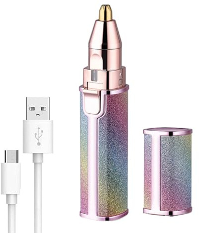 Tondeuse électrique pratique pour sourcils et épilation du visage pour femme