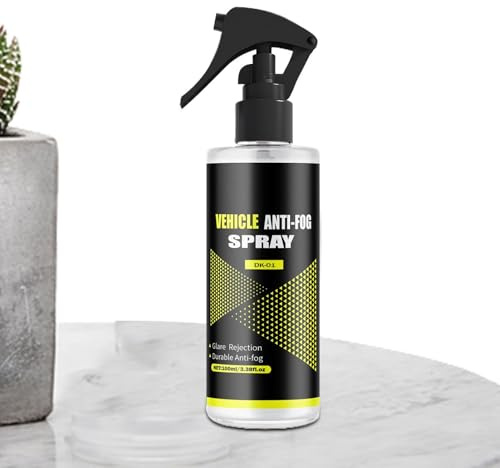Spray antinebbia per parabrezza auto - Rivestimento in vetro antipioggia, trattamento della finestra idrorepellente | Soluzione di dettaglio automatica per una visibilità chiara, protezione delle