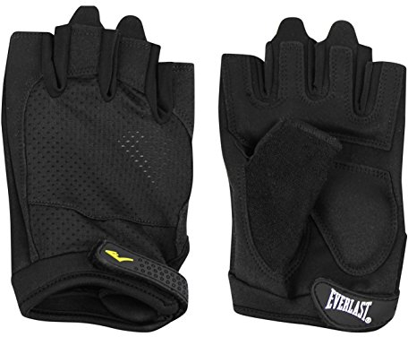 Everlast Unisex Fitness Handschuhe Schwarz Large