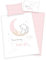 Arle-Living Juego de ropa de cama para bebé (3 piezas, reversible, 100 x 135 cm, 40 x 60 cm, 1 sábana bajera ajustable de 70 x 140 cm)