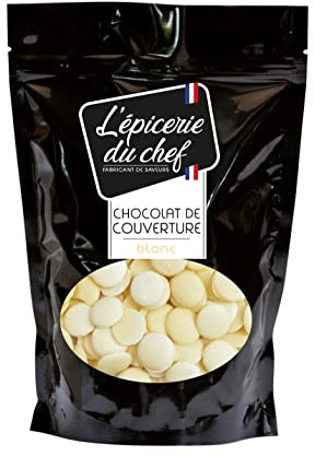 Epicerie du Chef Palets de Chocolat Blanc 500 g
