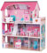 HYGRAD Wooden Kids Doll House All in 1 With Furniture & Staircase Perfect for Girls (Design 1)