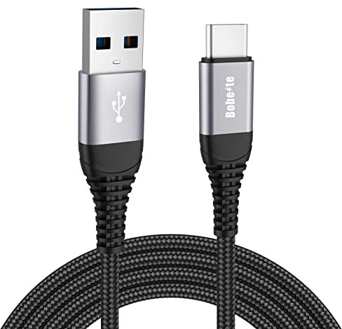 Câble USB C Charge Rapide [2M] Cable Chargeur USB Type C pour Samsung Galaxy S23 S22 S21 S20 Plus Ultra S10 S9 S8 S10E,A51 A71 A31 A52 A72 A53 A52S A33,A12 A13 A21 A21S A40 A41 A50 A70,A3 A5 2017