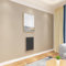Flat Panel Radiator 600x408mm Black Horizontal Single Column Radiator Central Heating Radiators Modern Designer Radiators