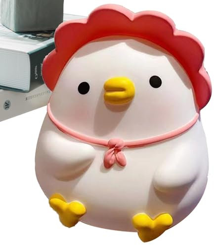 Spardose – Große Kapazität Huhn Spardose | Cartoon-Münzbank | Kinderbox | Tragbarer Geldsparer für Heimdekoration, Entwicklung von Spargewohnheiten