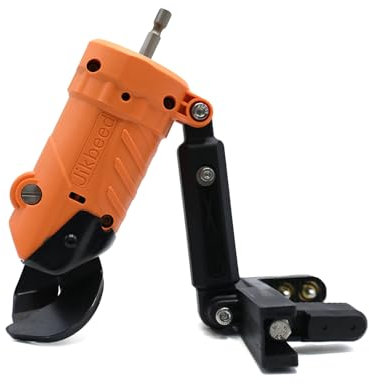 Jikbeed Sheet Metal Cutter Drill Attachment, Electric Drill Shears Attachment Cutter Nibbler, Metal Nibbler Drill Attachment, Compatible with Cordless Drills & Impact Drivers, Cuts 18GA Metal
