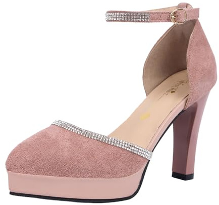 Zapatos de baile elegantes para mujer, zapatos de baile para novia, zapatos tradicionales con hebilla, bailarinas gruesas para fiestas y festivales