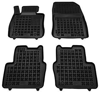 MTM Tappetini Gomma per Mazda 2 (DJ) 2015- Design a Vaschetta, su Misura con Bordi Rialzati cod. 3D 5486