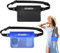 VFANDV wasserdichte Tasche Beutel Bauchtasche, 2 Stück Wasserdichter Beutel Touchscreen Unterstützt Bauchtasche Wasserdicht für Strand, Wassersport, Schwimmbad