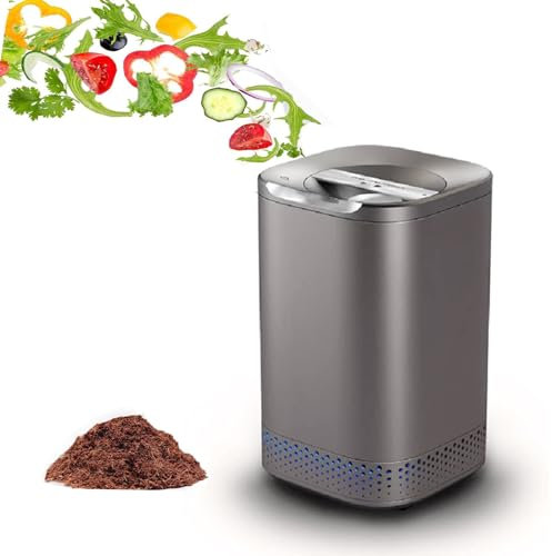 Máquina automática de fertilizante doméstico,compostador de cocina inteligente eléctrico,contenedor de compostaje doméstico,ciclador de alimentos automático de 2,5 l con un solo botón