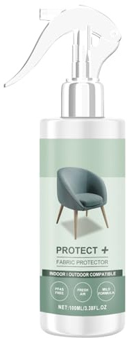Spray Impermeabilizzante e Anti-Macchia per – Protezione Invisibile per Divani, Tappeti e Abbigliamento – Ripelle Acqua, Liquidi e Sporco – Facile da Usare, Confezione da 100 ml