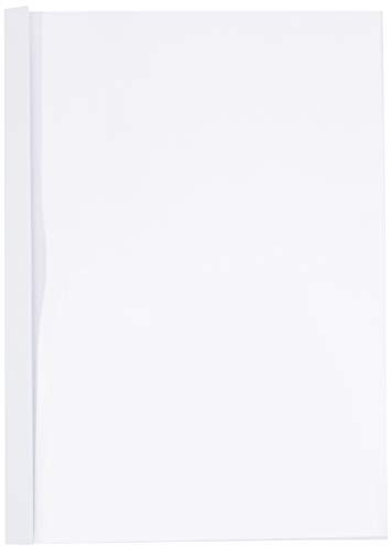 Leitz 177159 Thermobindemappe Standard, A4, Rückenbreite 3 mm, 100 Stück, weiss