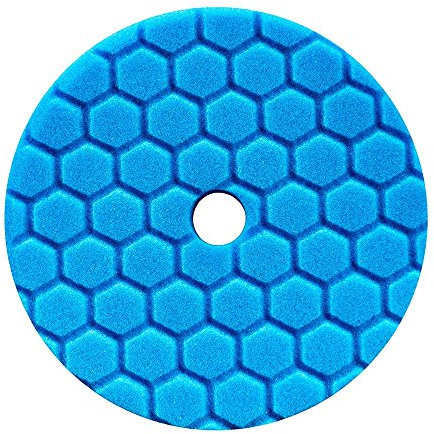 Chemical Guys 5.5 Hex Logic Quantum Blue Polishing/Finishing Pad - BUFX115HEX5
