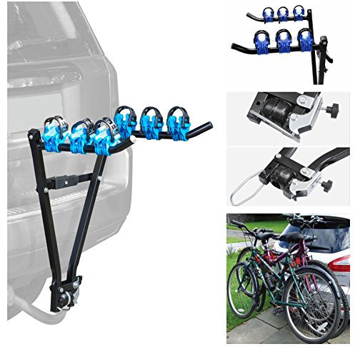 UKB4C 9-4X 2011-2017 3 Bike Carrier Rear Towbar Towball Mount Cycle Rack Bicycle