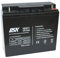 DSK 10371 - Versiegelte wiederaufladbare AGM-Bleibatterie 6V mit 12Ah. Ideal für Auto- und Elektromotorräder für Kinder, Motorroller, USV-Systeme, Sicherheits- und Kommunikationssysteme…