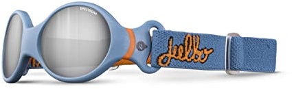 Julbo Lunettes de soleil LOOP S Mixte bébé 0-18 mois Bleu/Orange Catégorie 4