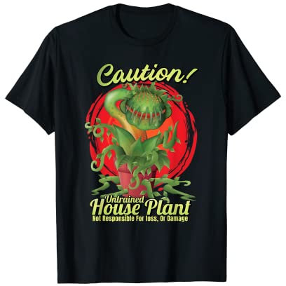 Venus Fly Trap Carnivorous Untrained House Plant Design T-Shirt