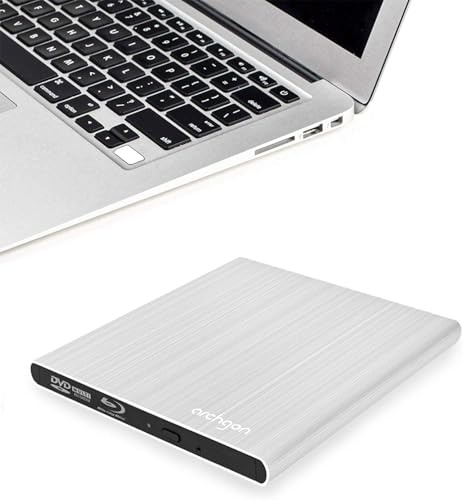 SEA TECH Archgon Aluminum External USB 3.0 Blu-Ray Writer Super Drive for Apple/Mac & PC