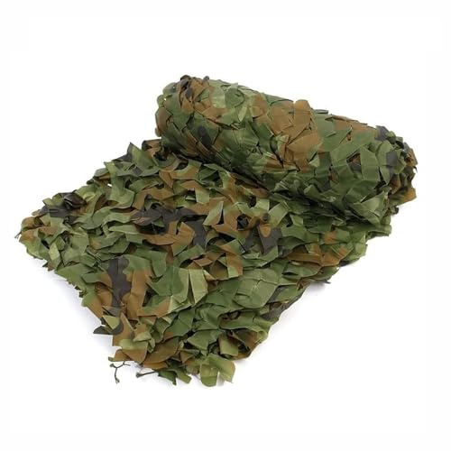 HSPLXYT Camo Netting, Camouflage Net Blinds, Bulk Roll Mesh Netting Camouflage Nets for Hunting Blind Sunshade Car Cover Camping Shooting Fence Canopy Party Decorations (Size : 3x3m/9.8x9.8ft)