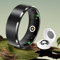 YD LIFE Smart Ring für Herren Damen - 2025 AI Fitness Tracker 5 ATM Wasserdicht mit Temperaturmessung,100+ Sportmodi,Schlafmonitor,Herzfrequenz, SpO2, Smartring für Android iOS (Schwarz, #10-20.1mm)