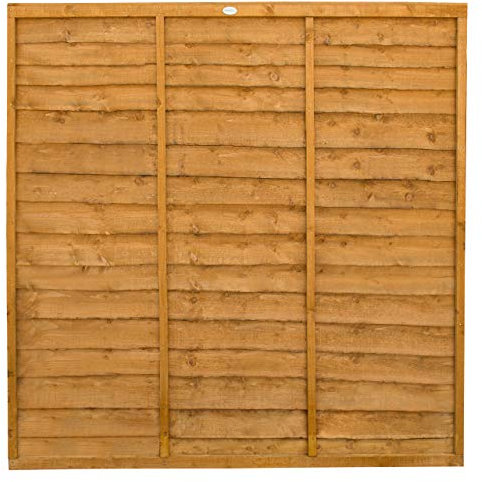 Forest Garden Trade Lap Fence Panel 1.83 m High (6 x 6) - Pack of 5