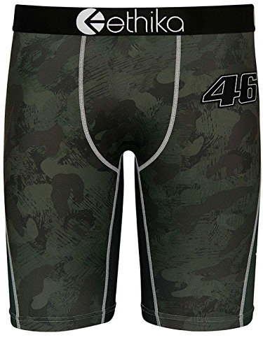 Ethika Herren Fighter Forty SIX Zugeschnitten, Militärgrün, M