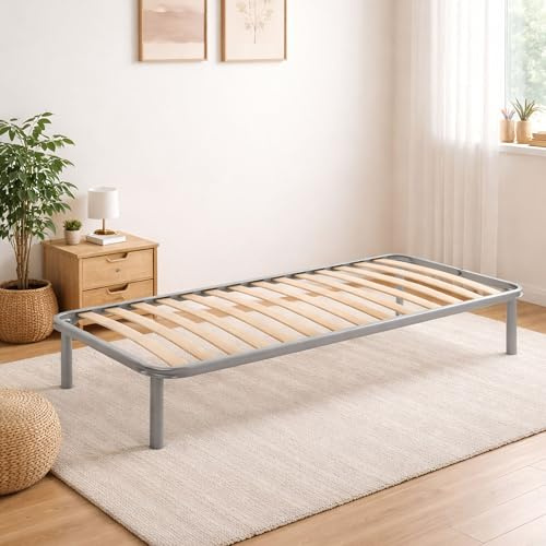 Talamo Italia - Rete letto singolo Mariangela, Rete ortopedica a doghe, 100% Made in Italy, Cm 80x190h 31