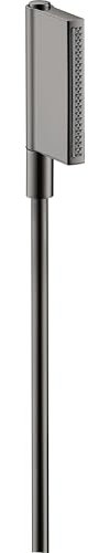hansgrohe AXOR One teleducha 2jet, 45720330, Color: Polished Black Chrome