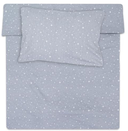 Kinderbettwäsche Baby Bettwäsche 100x135 cm aus Baumwolle - Kinder Set von Duvet Cover 100 x 135 und Kissenbezug 40x60 cm Junge und mädchen babybettwäsche bettbezug für Kleinkind Oeko-Tex
