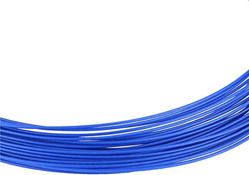 ZDETGU Corda per Racchetta da Badminton in Nylon da 10 M, Elevata flessibilità e Durata per l'incordatura (BLUE)