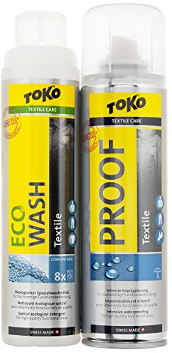 TOKO Pflegemittel Set für Funktionsbekleidung - Eco Textile Wasch + Textile Proof