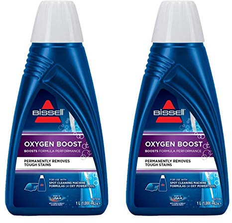 BISSELL Spot Clean Oxygen Boost Formula, 1L 1 Litre Double Concentrate - Set of 2