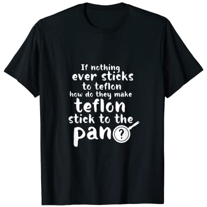 Funny Poêle à frire anti-adhésive en téflon T-Shirt