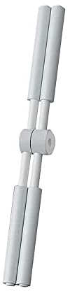 Vetrineinrete® Bastone yoga correttivo posturale pilates ginnastica correttiva corpo libero (Grigio)